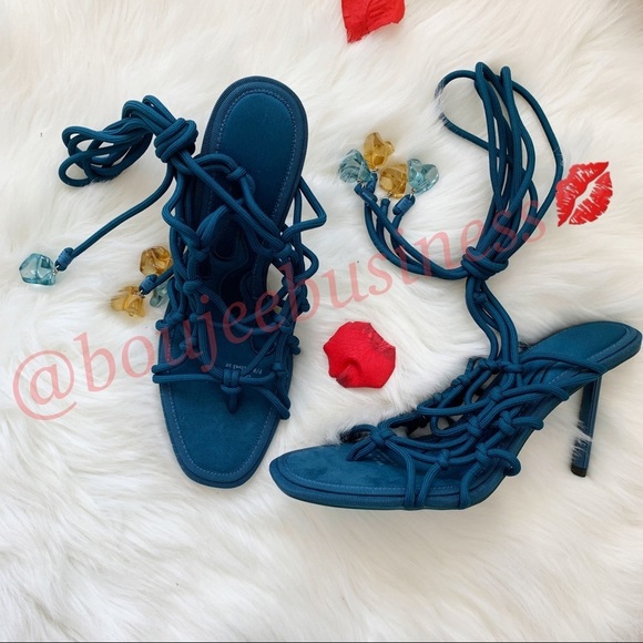 H&M Conscious Collection Sandals with Lacing - Picture 8 of 8